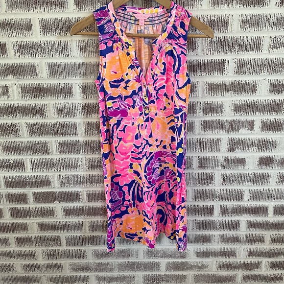 Lilly Pulitzer Essie Dress Catch and Release sz xs - Picture 3 of 7